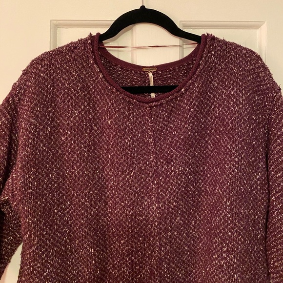 Free People Cropped Short Sleeve Sweater - Picture 2 of 4